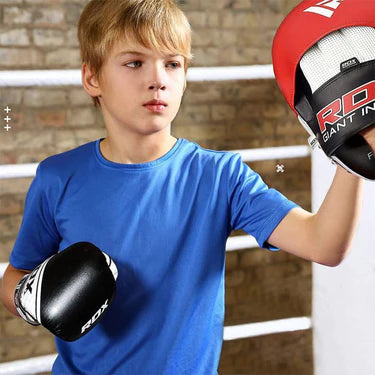 RDX 4B Robo Kinder Boxhandschuhe Training aus Kunstleder (4–6 oz)