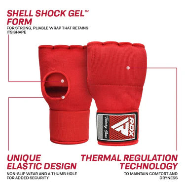 RDX 75cm Gel Innenhandschuhe mit Handgelenkgurt