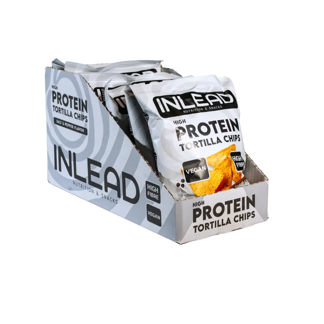 INLEAD High Protein Tortilla Chips 6 × 50 g