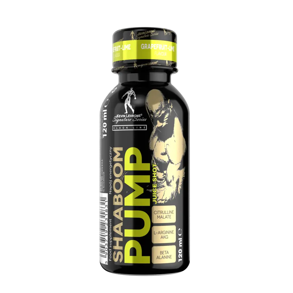 Kevin Levrone Shaaboom Pump Shot 24 × 120 ml