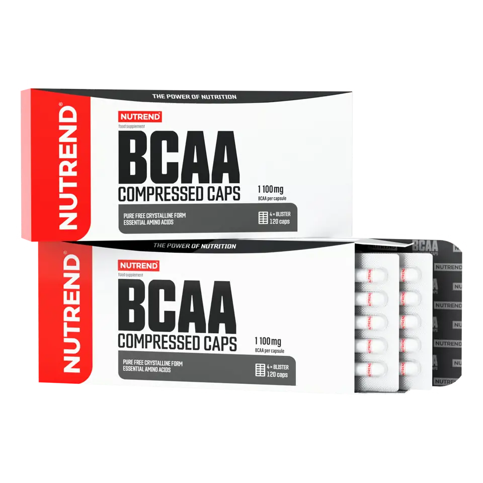 Nutrend BCAA Compressed Caps 120 Kapseln