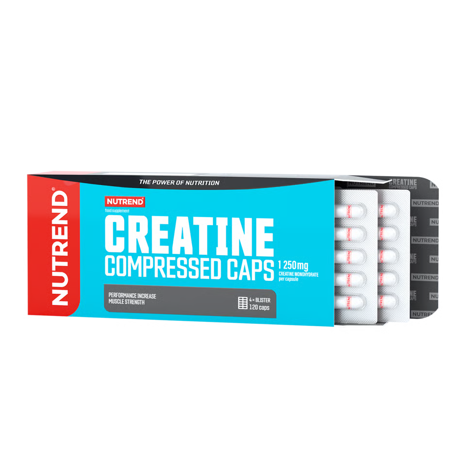 Nutrend Creatine Compressed Caps 120 Kapseln