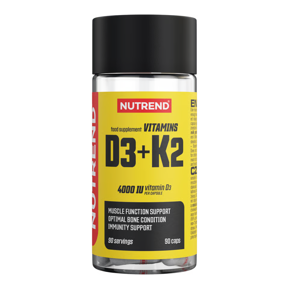 Nutrend Vitamin D3 + K2 90 Kapseln