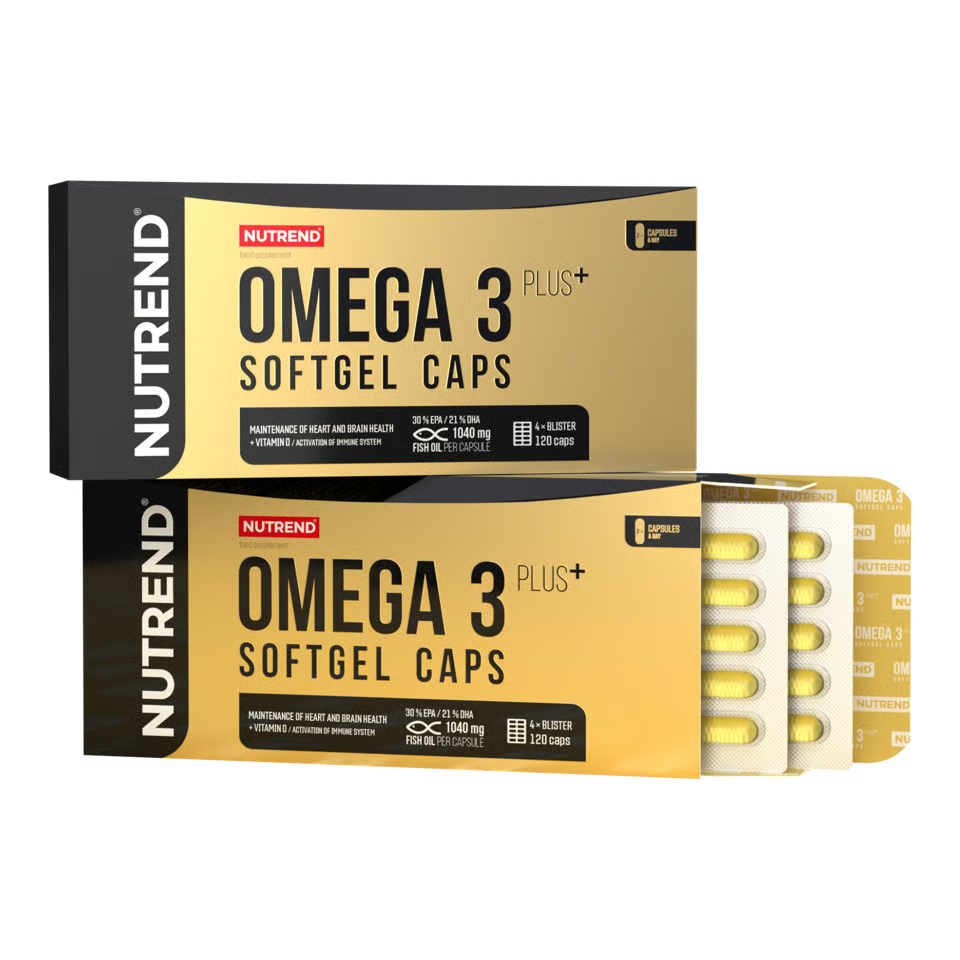 Nutrend Omega 3 Plus 120 Softgels