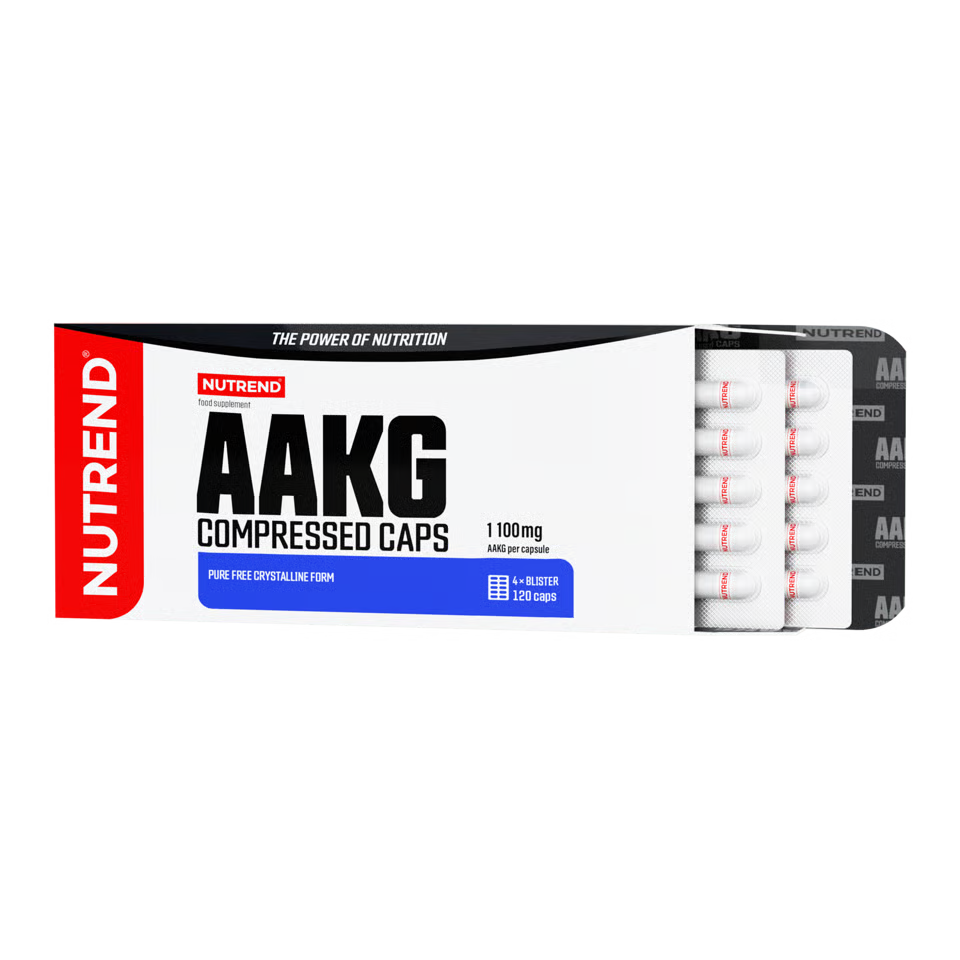 Nutrend AAKG Compressed Caps 120 Kapseln