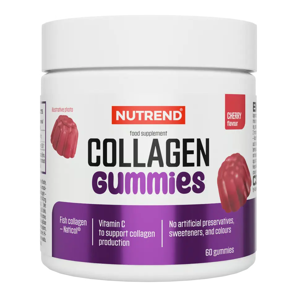 Nutrend Collagen Gummies Kirsche 60 Stück