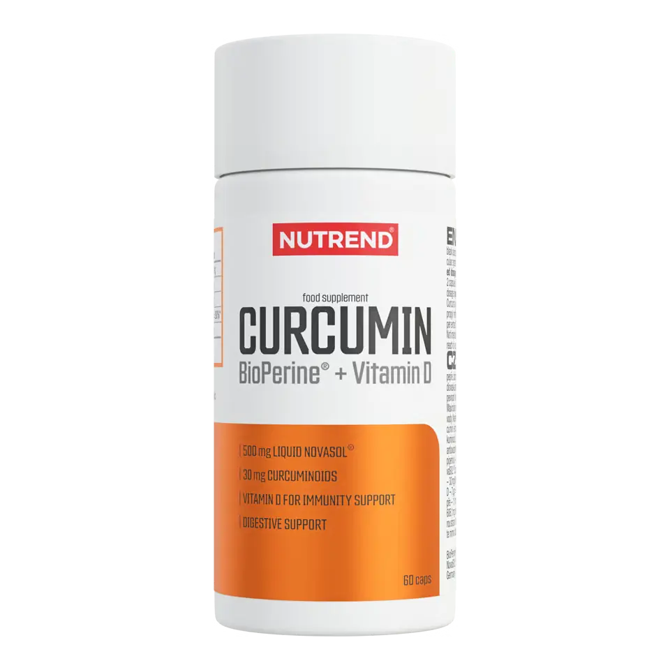Nutrend Curcumin + BioPerine® + Vitamin D 60 Kapseln