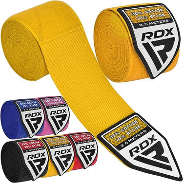 RDX 2.5m Kinder Handbandagen aus Baumwolle Nylon