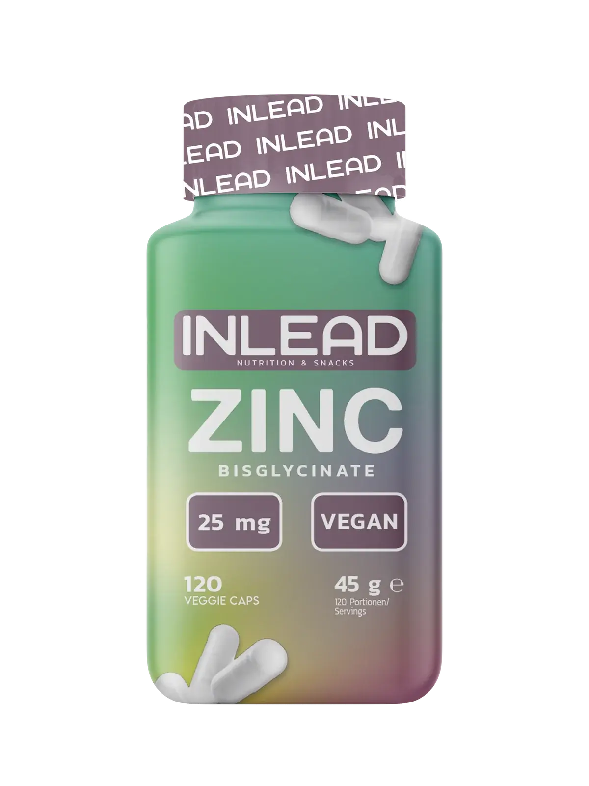 INLEAD Zink Bisglycinate 120 Kapseln